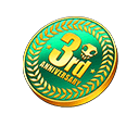 3rd Anniversary Commemorative Coin
