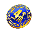 4th Anniversary Commemorative Coin