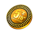 5th Anniversary Commemorative Coin